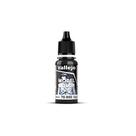 Vallejo - Model Color Matt 191 - Black 18ml-70950