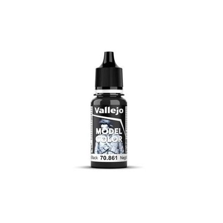 Vallejo - Model Color Gloss 192 - Gloss Black 18ml-70861