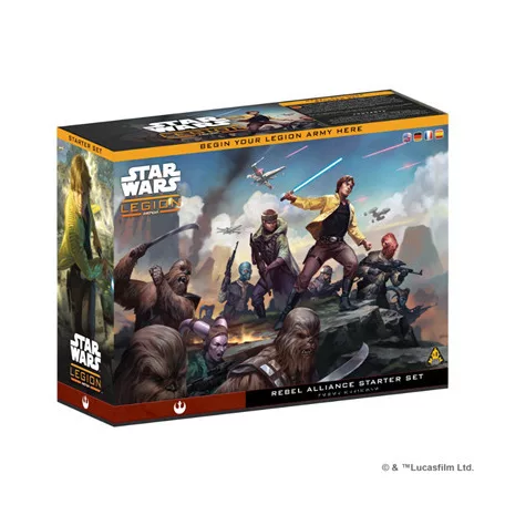 Star Wars: Legion - Rebel Alliance Starter Set - EN/DE/SP/FR-SWQ01