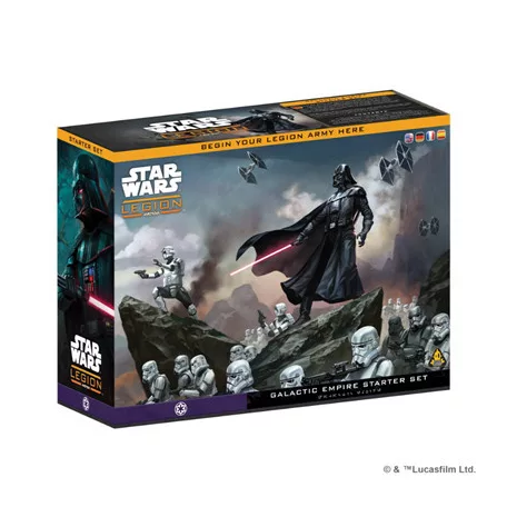Star Wars: Legion - Galactic Empire Starter Set - EN/DE/SP/FR-SWQ02