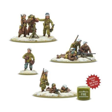 Bolt Action - US Airborne (Winter) Heavy Weapons Platoon - EN-403019923
