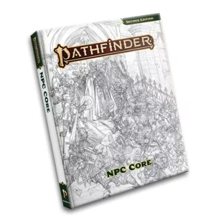 Pathfinder RPG NPC Core Sketch Cover (P2) - EN-PZO12007-SK