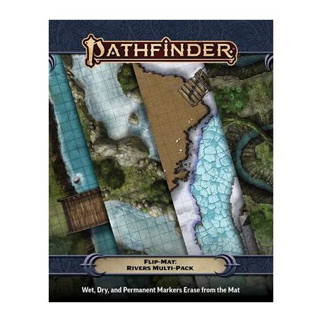 Pathfinder Flip-Mat: Rivers Multi-Pack - EN-PZO11024-FM