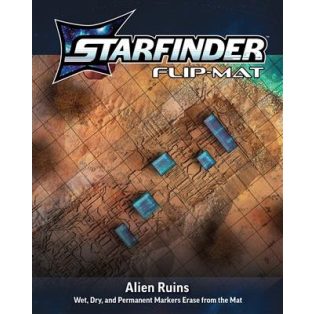 Starfinder Flip-Mat: Alien Ruins - EN-PZO21004-FM