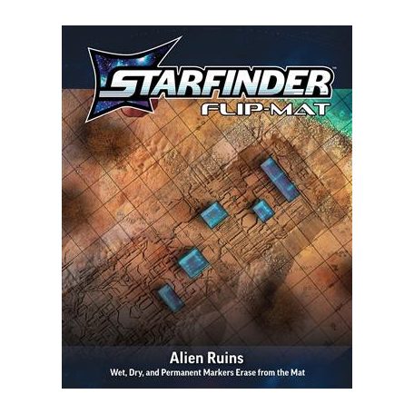 Starfinder Flip-Mat: Alien Ruins - EN-PZO21004-FM