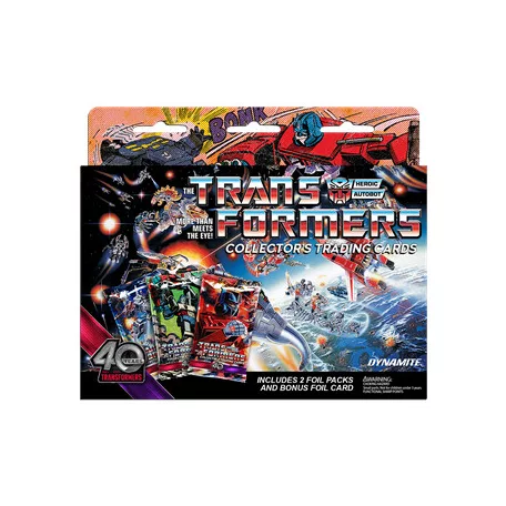 Transformers 40Th Anniversary Hanger Box (12 Packs) - EN-
