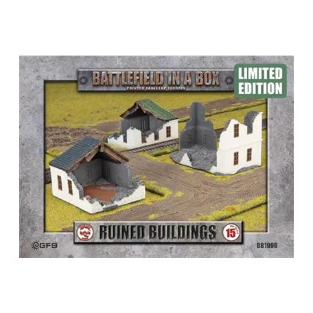 Ruins: Buildings (White/Grey - Limited Edition) (x3) - EN-BB199-B