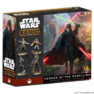 Star Wars: Legion - Heroes of the Rebellion Character Expansion - EN/DE/SP/FR-SWQ14