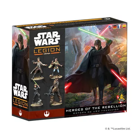 Star Wars: Legion - Heroes of the Rebellion Character Expansion - EN/DE/SP/FR-SWQ14