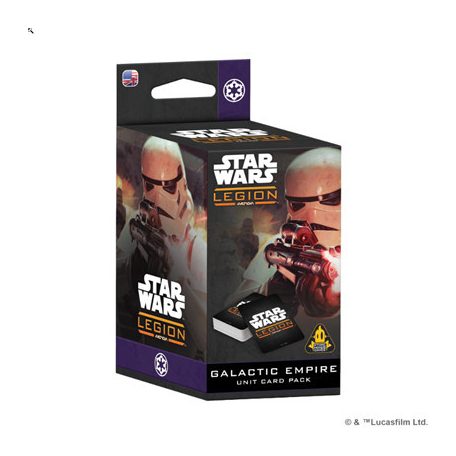 Star Wars: Legion - Galactic Empire Card Pack - EN-SWQ06