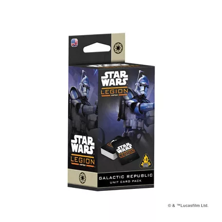 Star Wars: Legion - Galactic Republic Card Pack - EN-SWQ07