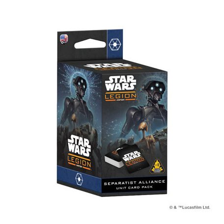 Star Wars: Legion - Separatist Alliance Unit Card Pack - EN-SWQ08