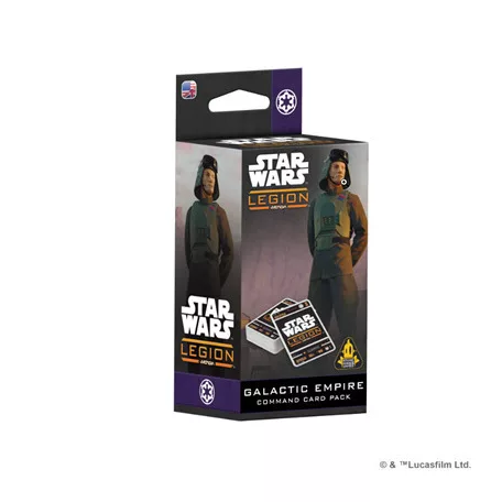 Star Wars: Legion - Galactic Empire Command Card Pack - EN-SWQ156