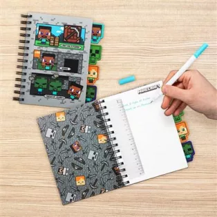 Minecraft Notebook with Dividers-PP14968MCF