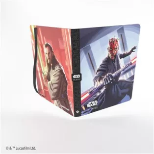 Gamegenic - Star Wars: Unlimited Casual Album 18-Pocket - Qui-Gon Jinn/Darth Maul-GGS32041ML
