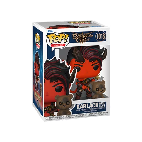 Funko POP!&Buddy: Baldur's Gate - Karlach & Clive-FK84957