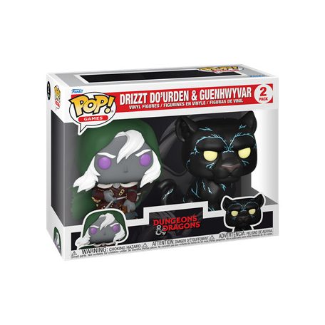 Funko POP! Games: D&D S2 - Drizzt&Guenhwyvar 2PK-FK83721