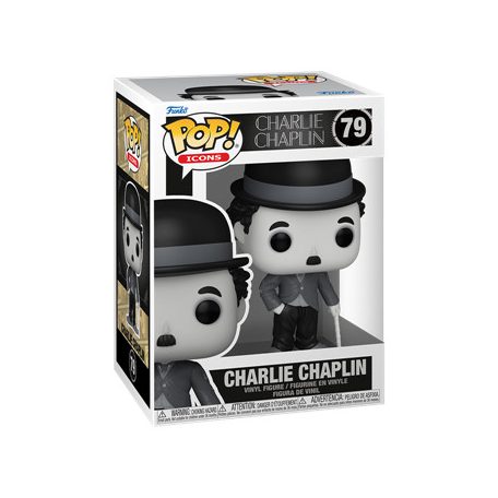 Funko POP! Icons: Charlie Chaplin-FK81015