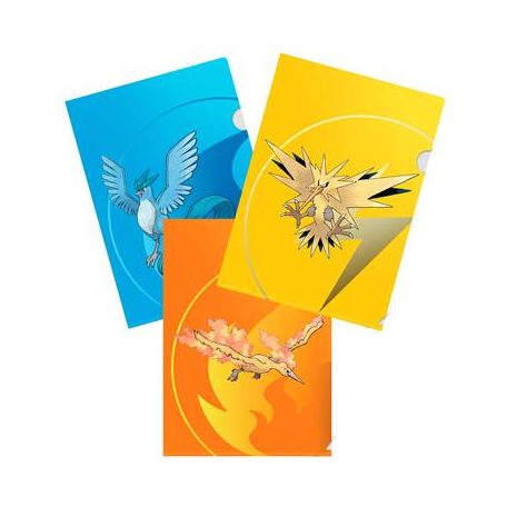 UP - 3-Pack Tournament Folios featuring Zapdos, Moltres, and Articuno-16547