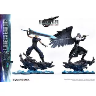 Square Enix Masterline Final Fantasy VII Rebirth 1/4 Scale - Cloud Strife Vs Sephiroth-XFF07ZZ380