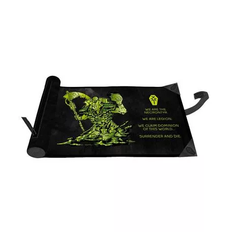 UP - Necron Codex Aligned Dice Scroll Premium Foil for Warhammer 40,000-16560