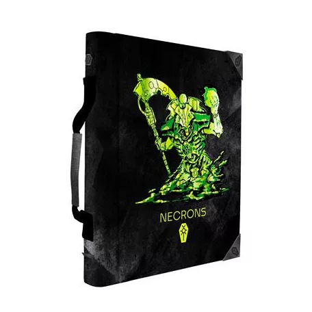 UP - Necron Codex Aligned Codex Book Folio - Debossed & Printed for Warhammer 40,000-16563