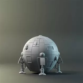 BattleTech: Union Class Map Scale Dropship - EN-CAT-357UN