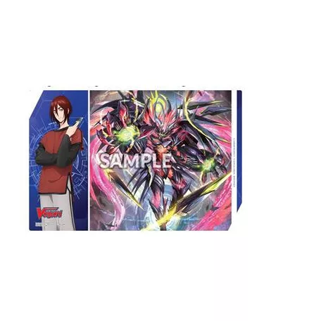 Bushi Rubber Playmat Vol.6 CARDFIGHT!!VANGUARD Divinez DELUXE Arc Design A Kagetsu & Veissrugr-121093