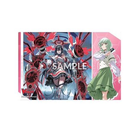 Bushi Rubber Playmat Vol.6 CARDFIGHT!!VANGUARD Divinez DELUXE Arc Design B Suzune & Artisaria-121109