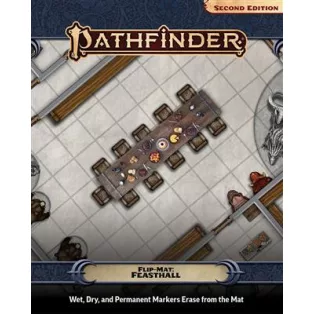 Pathfinder Flip-Mat: Feasthall - EN-PZO11026-FM