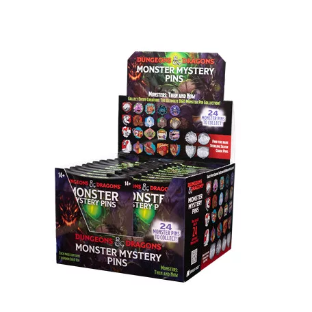 Dungeons & Dragons: Monster Mystery Pins PDQ (20 Pins)-SDZ2004-06