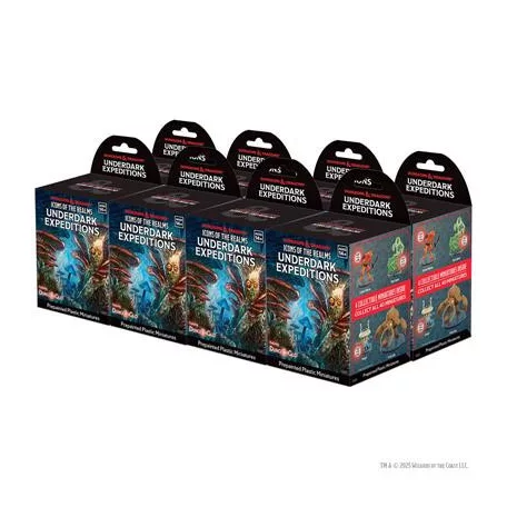 D&D Icons of the Realms: Underdark Expeditions - 8 ct. Booster Brick (Set 36)-96359
