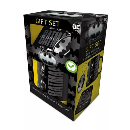 Batman Gift Set (Mug, Coaster & Keychain)-GP2400845