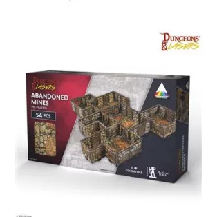 Dungeons & Lasers PrismaCast - Abandoned Mines: Pre-Painted - EN-DNL0098