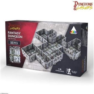Dungeons & Lasers PrismaCast - Fantasy Dungeon: Pre-Painted - EN-DNL0099