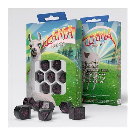 Llama Dice Set: Spitty-RLLA06