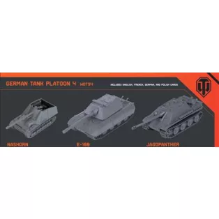 World of Tanks: Miniatures Game German Tank Platoon (Nashorn, E-100, Jagdpanther)-WOT94