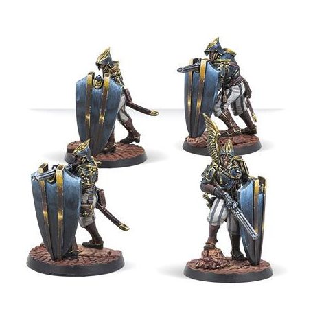 Warcrow Adventures Black Legion Arquebusiers - EN-WW02005-0017