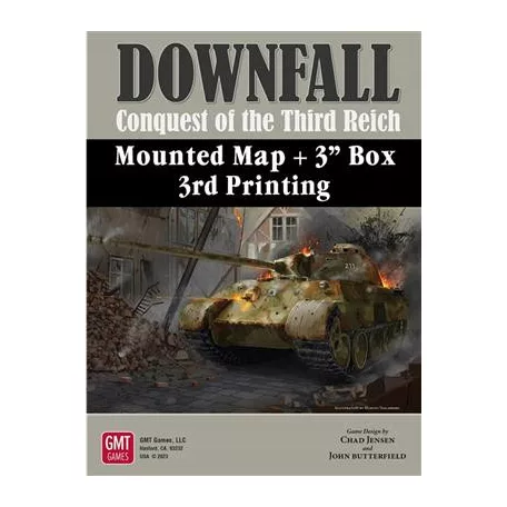 Downfall Mounted Maps + 3" Box 3rd Printing - EN-2408