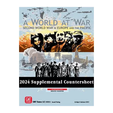 A World at War 2024 Supplemental Countersheet - EN-2423