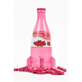 "Nuka Cola Cranberry" Glass Bottle & Cap-1150397