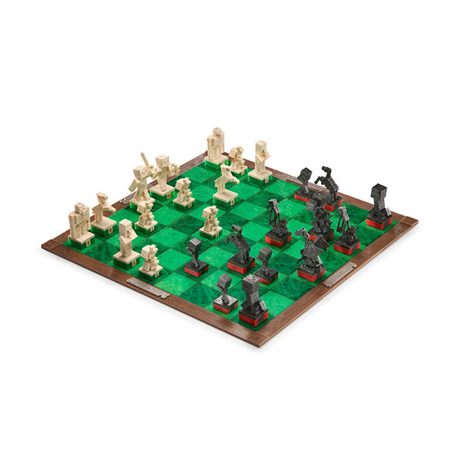 Minecraft - Chess Set Overworld Heroes vs. Hostile Mobs-NN3726