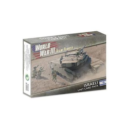 World War III Team Yankee: Israeli Unit Card Pack (x48 Cards) - Limited Edition - EN-WW3-10U