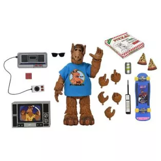 ALF - 7" Scale Action Figure - Ultimate Totally 80s Alf-NE45108-01