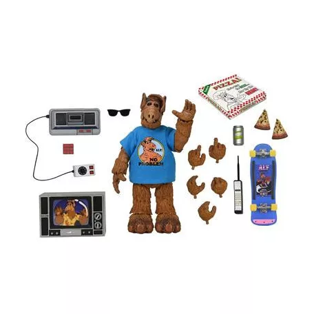 ALF - 7" Scale Action Figure - Ultimate Totally 80s Alf-NE45108-01