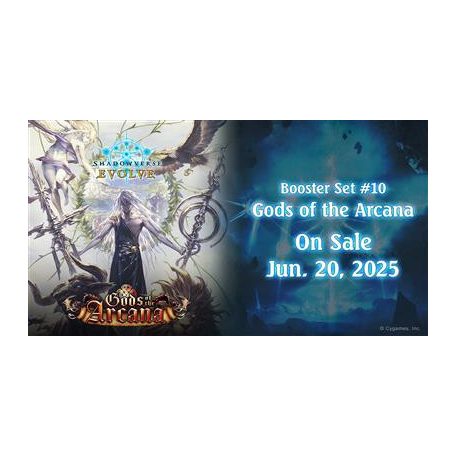 Shadowverse: Evolve - Gods of the Arcana Booster Display (12 packs) - EN-SVEE-BP10