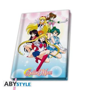 SAILOR MOON - A5 Notebook "Sailor warriors"-ABYNOT026