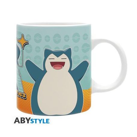 POKEMON - Mug - 320 ml - Snorlax Comic Strip - subli-ABYMUGA481