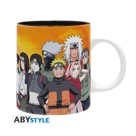 NARUTO SHIPPUDEN - Mug - 320 ml - Konoha Ninjas - subli-ABYMUG728