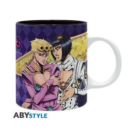 JOJO'S BIZARRE ADVENTURE - Mug - 320 ml - "Giorno & Bruno"- subli-ABYMUG867